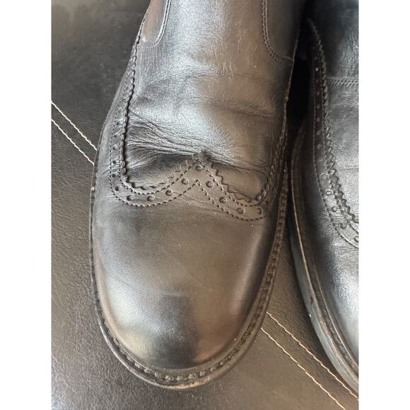 PAUL FREDRICK Brogue Ankle wingtip Chelsea Boot Men 11m (bota300
